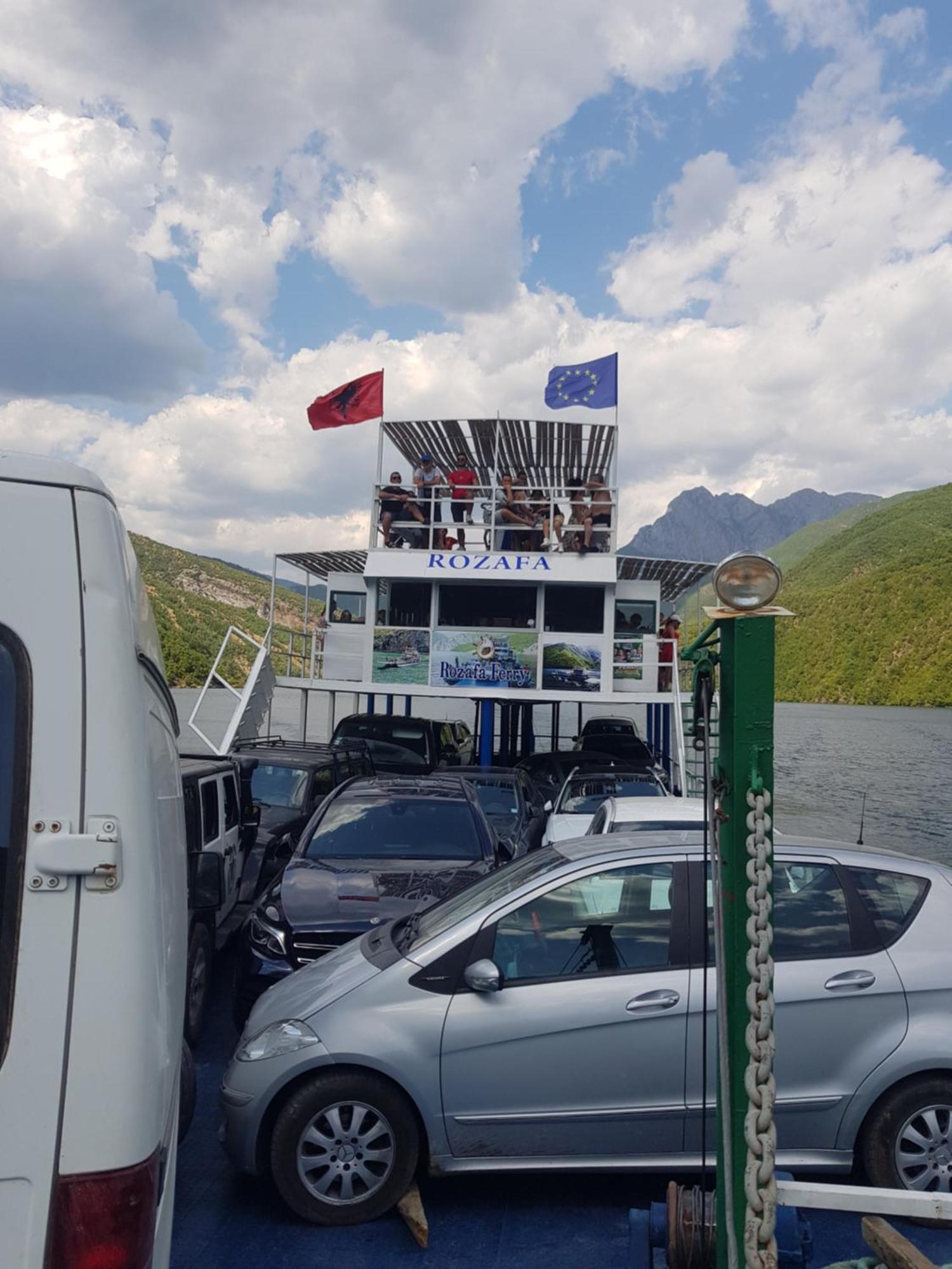 Rozafa Ferry & Accommodation Koman Exterior foto
